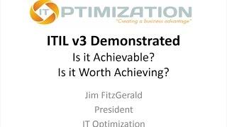 ITIL v3 Demonstrated