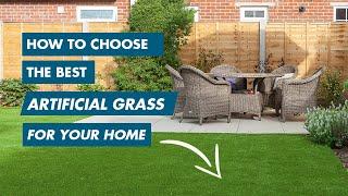 How to Choose the Best Artificial Grass for Your Home