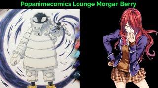 Popanimecomics Lounge Morgan Berry Interview #anime #Foodwars #MHA #voiceacting