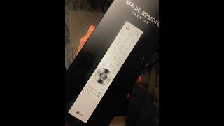 LG OLED - Unboxing & Review LG Magic Remote Premium PM20GA (German)