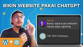 Cara Mebuat Website dengan Wordpress & ChatGPT | Membuat Website Ekspor tanpa Ngoding