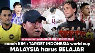 Target mereka sekarang PIALA DUNIA, jujur malaysia mau belajar dari INDONESIA,tim terdepan di ASEAN