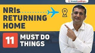 The Ultimate Guide for Returning NRIs: Financial & Taxation Steps | CA Yogesh Katariya