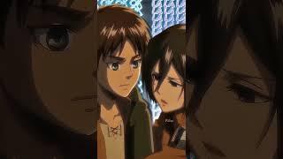 EREN & MIKASA EDIT #anime #edit #attackontitan #shingekinokyojin #shorts #edits #aot #snk