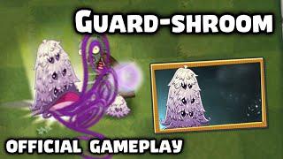 Guard-shroom Official Gameplay | Plants vs Zombies 2
