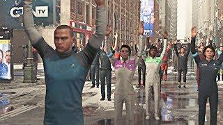 Detroit: Become Human - Markus and the Androids March For Freedom