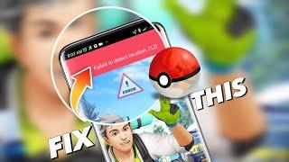 How To Fix "Failed to detect location 12" Error in Pokemon Go | Pokemon Go Location Issue