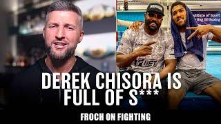 "Derek Chisora talks ABSOLUTE S***" Carl Froch FIRES BACK & SLAMS Chisora over Anthony Joshua claim