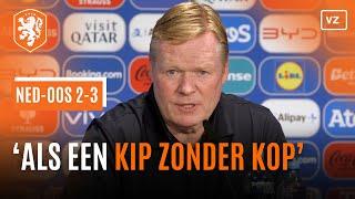 Koeman wijst hoofdschuldigen aan na verlies bij Nederland - Oostenrijk: 'Als kip zonder kop'