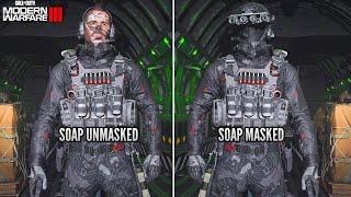 SOAP MACTAVISH'S Covert Ops Skins Set From MWIII Pre Registration - Intro and Takedowns in Warzone