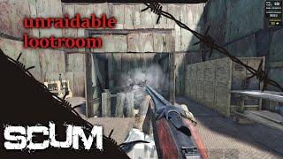 use this ladder mechanic to make your lootroom unraidable - SCUM 0.85