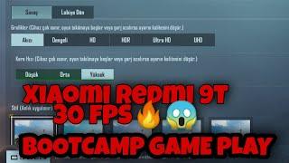 XİAOMİ REDMİ 9T PUBG MOBİLE BOOTCAMP GAME PLAY