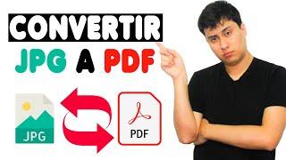 Como CONVERTIR una Imagen JPG a PDF Sin Programas 2024