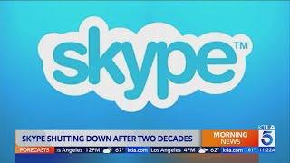 Skype shutting down after 2 decades