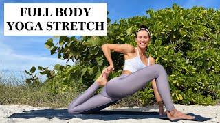 25 min Blissful Yoga Flow for a Full Body Feel Good Stretch | Every Day Practice for All Levels