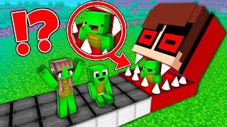 Why EVIL JJ HEAD EATING Mikey FAMILY in Minecraft Challenge - Maizen