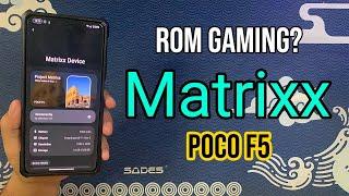 Support 120fps PubgM - Review Custom Rom Project Matrixx 10.5.2 - Poco F5 Indonesia