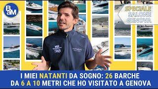 NATANTI da sogno! 26 barche (da 6 a 10 metri) viste a Genova e il loro prezzo