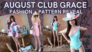 AUGUST CLUB GRACE FASHION REVEAL BEACH DAYS | ROBERT TONNER DOLL FASHIONS