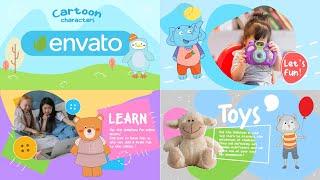 VideoHive - Cartoon Characters Slideshow || After Effects - 33506001