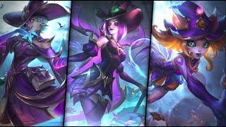 ALL 5 NEW BEWITCHING SKINS - Neeko Cassiopeia LeBlanc Senna Anivia - League of Legends