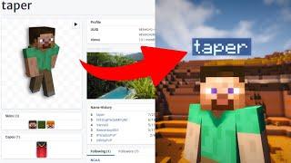 how to hand snipe OG/Rare minecraft names (in 2 minutes)