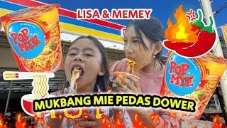 MELISA MUKBANG MIE PEDAS DOWER⁉️