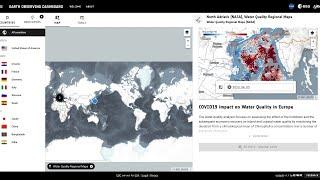 NASA, ESA, JAXA Reveal New COVID-19 Dashboard