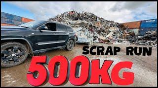 500KG Scrap Yard Run - Sander Tear Down Bulk Bars - ASMR Metal  Melting - BigStackD Cu Al Bs