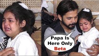 Sreesanth CONSOLES Crying Daughter Sanvika At Event