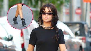 Camilla Cabello wears Balenciaga sneaker pumps in NYC | Hollywood Pipeline