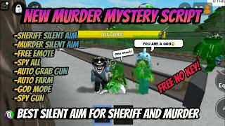 *GOD* Murder Mystery 2 Script BEST SILENT MM2 | Silent Aim, Free emote, Grab Gun, God Mode, more