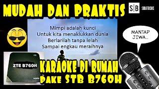 [MUDAH DAN PRAKTIS!] KARAOKEAN DI STB JADUL B760H | HOW TO KARAOKE WITH SET TOP BOX STB