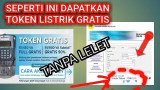 PANDUAN Cara Mudah dan Cepat mendapatkan TOKEN LISTRIK secara GRATIS lewat HP tanpa LELET !!!