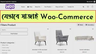 How To Create Concept An WordPress E-commerce Website with Elementor and Crocoblock  |  WooCommerce