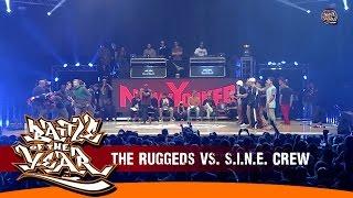 INTERNATIONAL BOTY 2014 - 1ST BATTLE - THE RUGGEDS (NL) VS S.I.N.E. CREW (VIE) [BOTY TV]