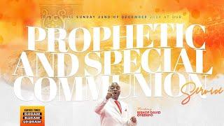 PROPHETIC & SPECIAL COMMUNION SERVICE | 22, DECEMBER 2024 FAITH TABERNACLE OTA