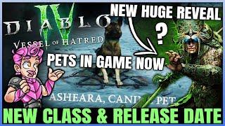 Diablo 4 Vessel of Hatred Expansion - CONFIRMED: New Spiritborn Class, Pets, Raids & Release Date!