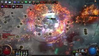 PoE 3.25 - One button Detonate Dead of Chain Reaction build showcase - Titanic Exile | T17 on Budget