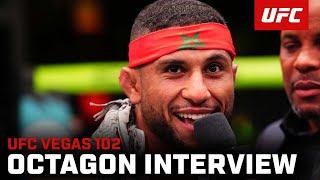 Youseff Zalal Octagon Interview | UFC Vegas 102