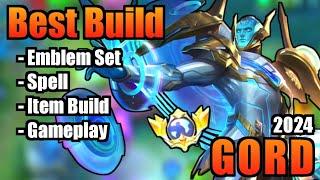 GORD BEST BUILD 2024 | TOP GLOBAL GORD BUILD | GORD - MOBILE LEGENDS | MLBB