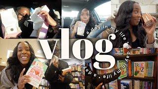 vlog ~ a chill girl's day let's go to barnes, target, sephora, & try crumbl cookie!