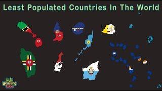 Least Populated Countries In The World | Countries of the World