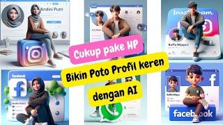 Tutorial Cara Membuat Photo profil sosial media viral