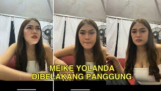 MEIKE YOLANDA DIBELAKANG PANGGUNG