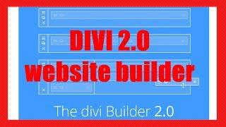 Divi 2 0 Website Builder from Elegant Themes - Build a Website from Scratch with Divi 2.0