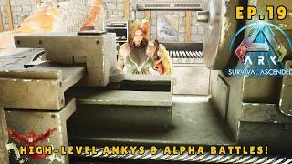 ARK Survival Ascended  ~ Ep.19 ~   Snowy Biome Adventure: High-Level Ankys & Alpha Tek Battles! 