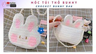 Crochet Bunny Bag  Móc Túi Thỏ Bunny Siêu Cưng Từ Len Milk Cotton 🫶 Mimi Handmade