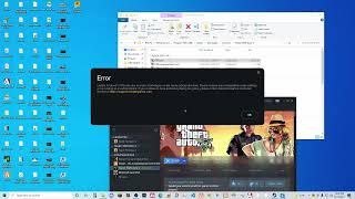 fix the error Unable to launch GTA5 exe due to lack of privileges on the game library directory