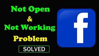 How to Fix facebook App Not Working / Not Opening / Loading Problem in Android & Ios